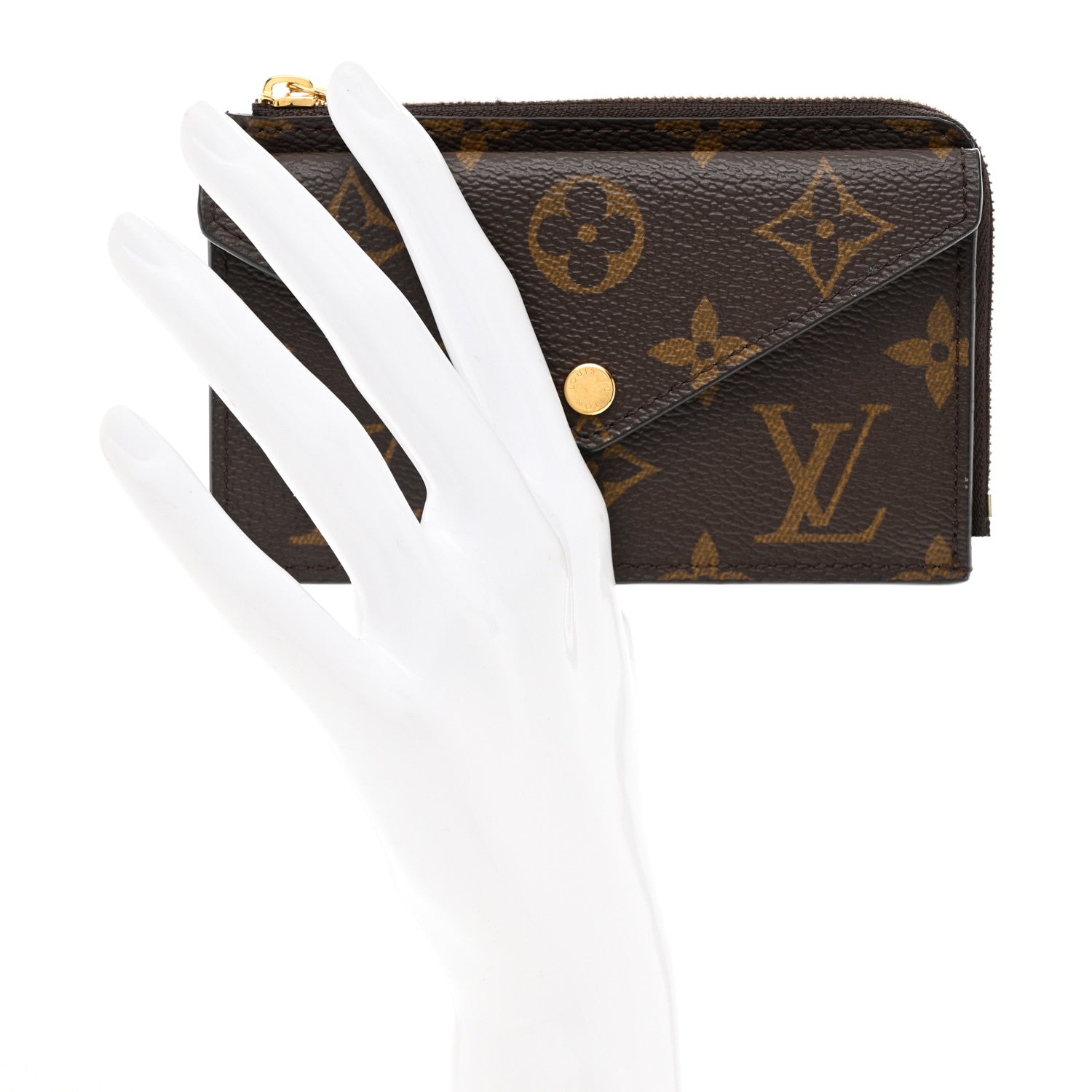 Louis Vuitton Monogram Recto Verso Card Holder Black 2 of 11