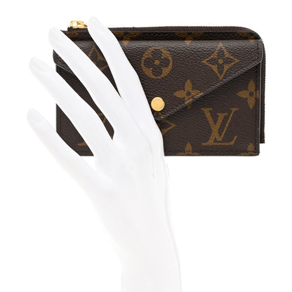 Louis Vuitton Monogram Recto Verso Card Holder Black 2 of 11