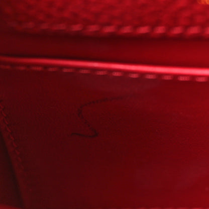 Louis Vuitton Taurillon Mini Capucines Scarlet 8 of 9