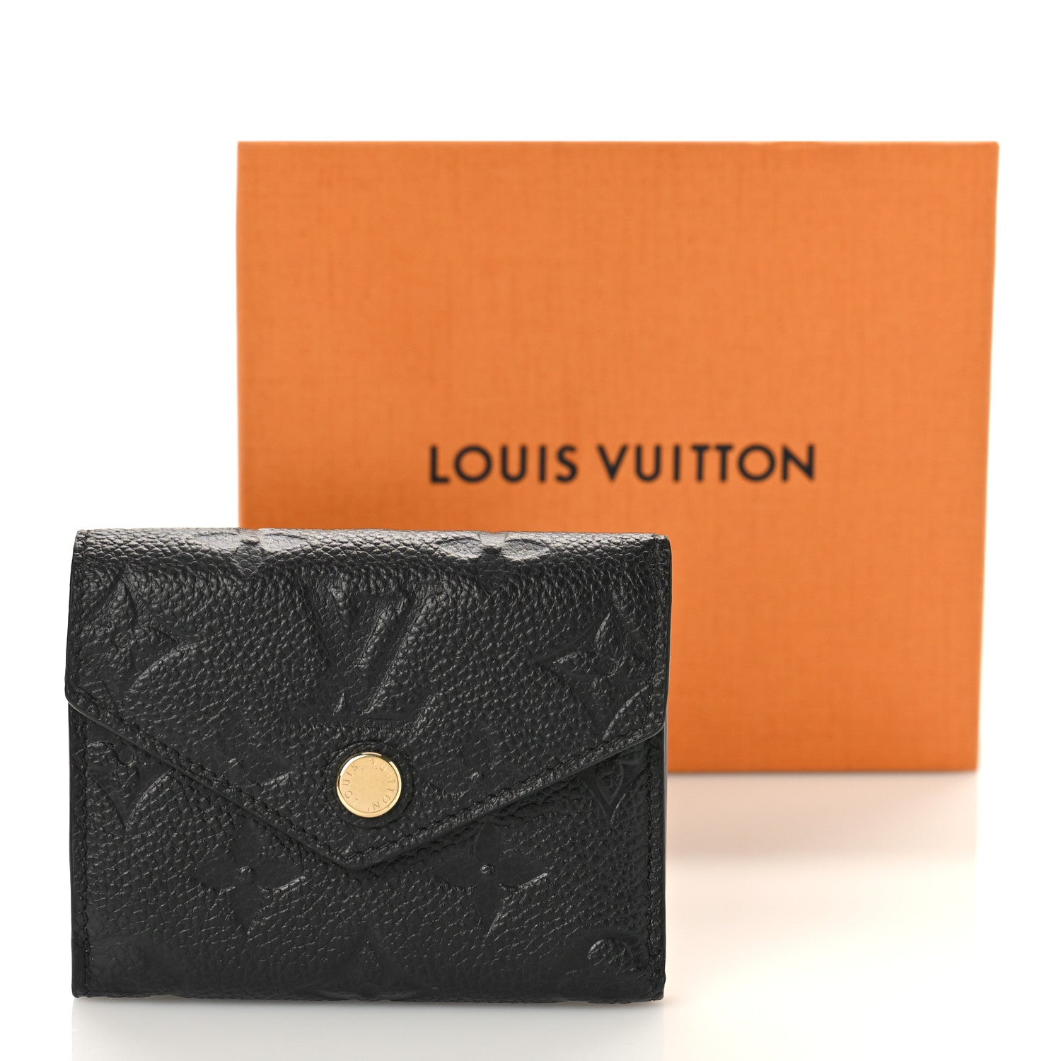 Louis Vuitton Empreinte Zoe Wallet Black 9 of 9