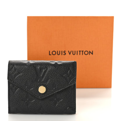 Louis Vuitton Empreinte Zoe Wallet Black 9 of 9