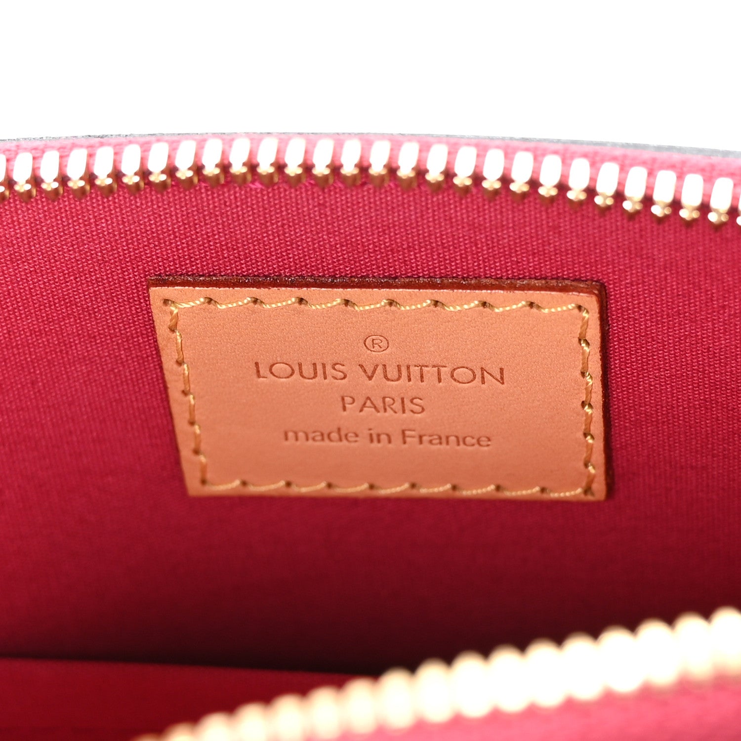 Louis Vuitton Vernis Alma BB Magenta 5 of 8