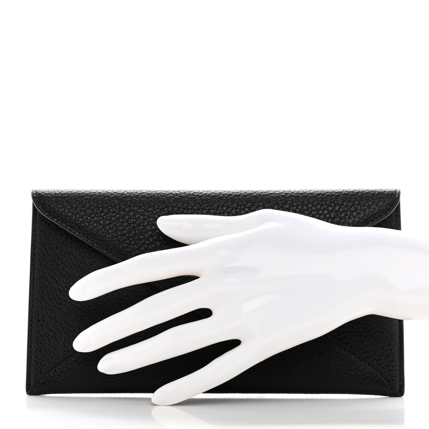 Vitello Daino Envelope Wallet Black