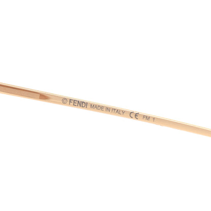 Fendi FF Fabulous 2.0 Shield Sunglasses FF 0467/S Gold 5 of 7