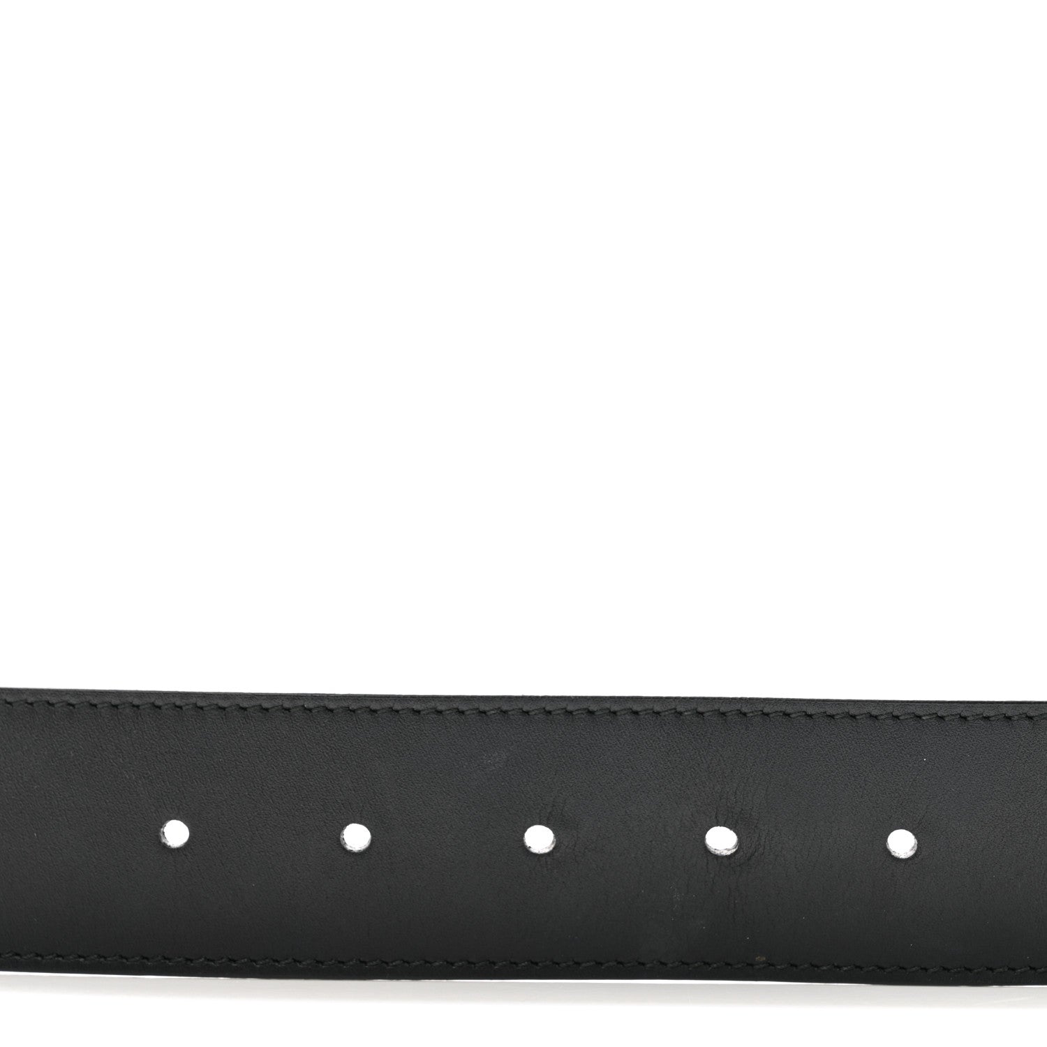 Gucci Calfskin Double G 40mm Belt 80 32 Black 4 of 8