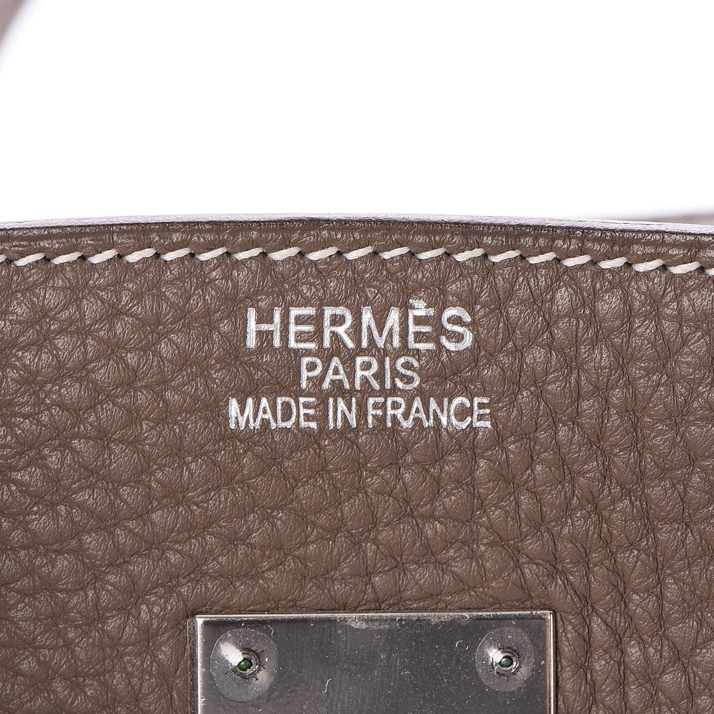 Taurillon Clemence Birkin 35 Etoupe