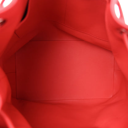 Louis Vuitton Calfskin Bucket Bag  Dark Pink 5 of 15