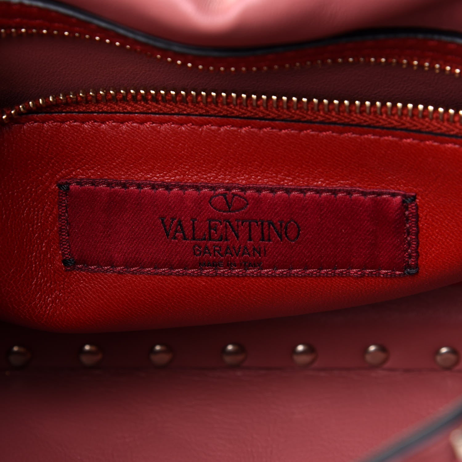 Valentino Garavani Suede Medium Rockstud Spike Shoulder Bag Antico Rosa 6 of 11