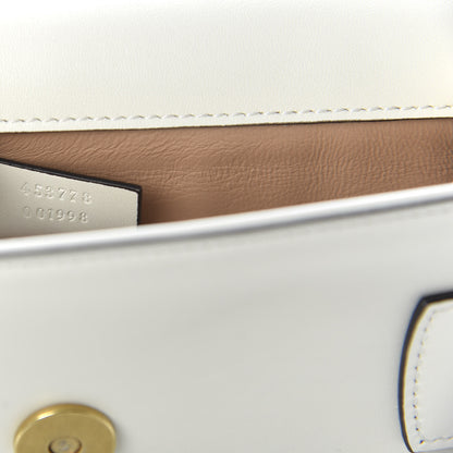 Gucci Nappa Pearl Studded Mini Queen Margaret Broadway Shoulder Bag Mystic White 9 of 11