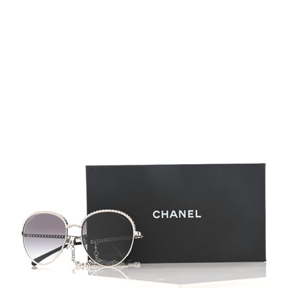 Chanel Chain Pantos Sunglasses 4242 Grey 9 of 9
