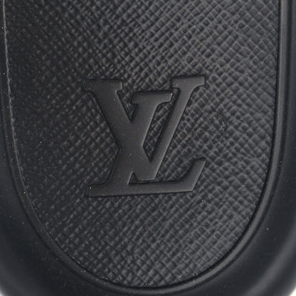 Louis Vuitton Rubber Monogram Eclipse Mens Waterfront Mules 12 Black 8 of 8