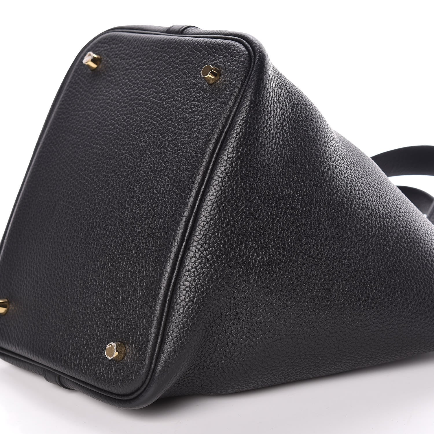 Hermes Taurillon Clemence Picotin Lock 22 MM Black 7 of 11