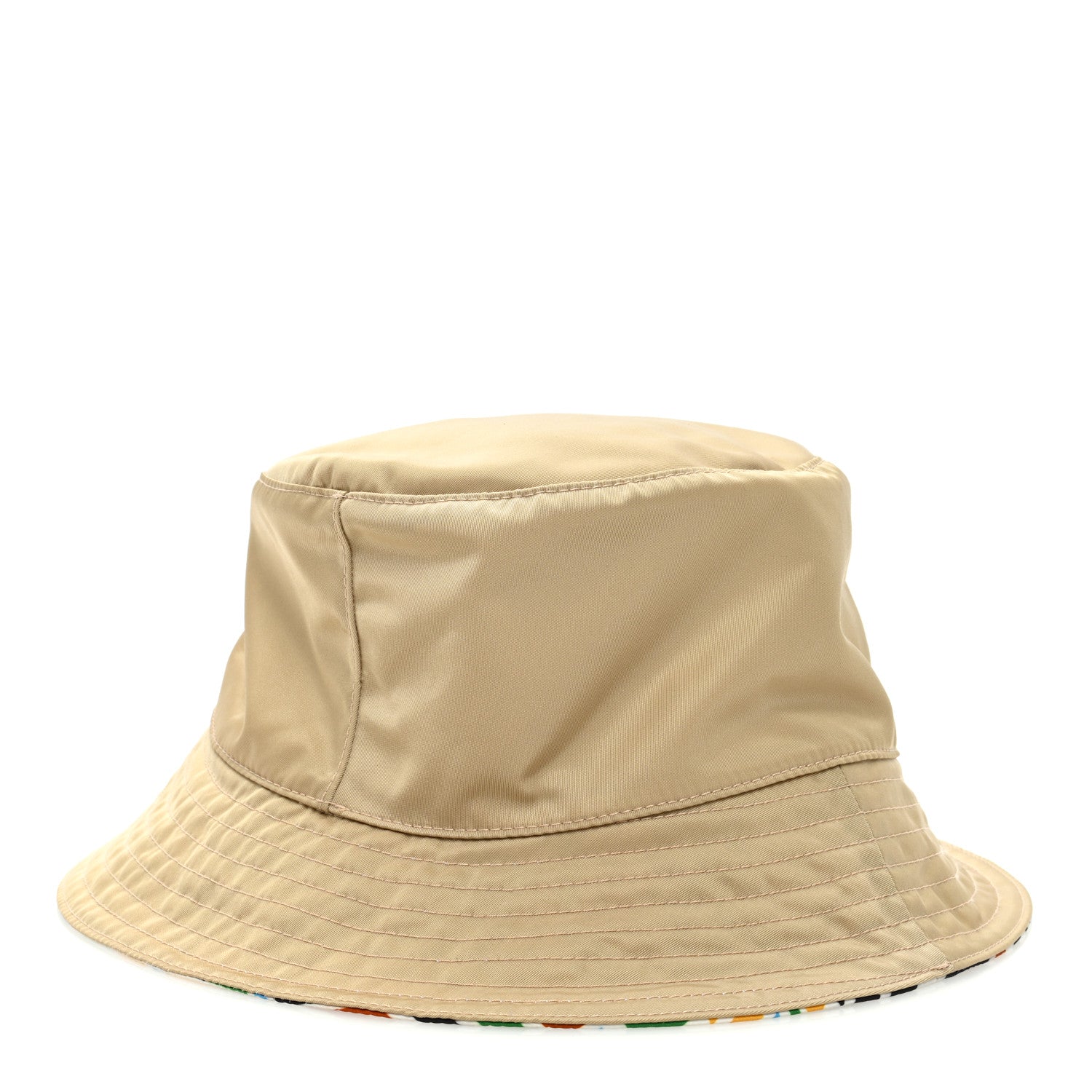 Fendi Nylon FF Vertigo Reversible Bucket Hat Multicolor 6 of 14
