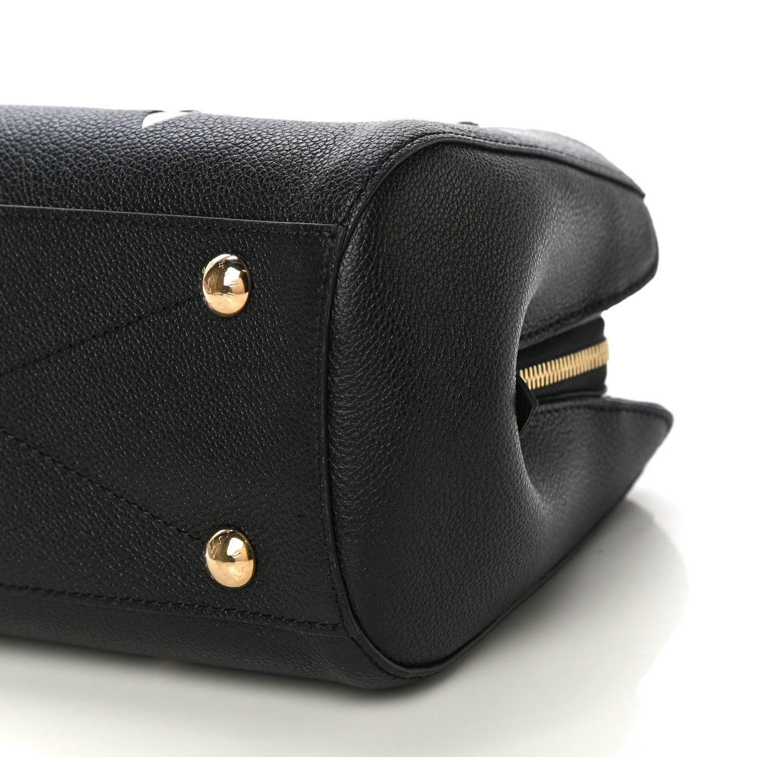 Louis Vuitton Empreinte Monogram Giant Montaigne BB Black Beige 9 of 9