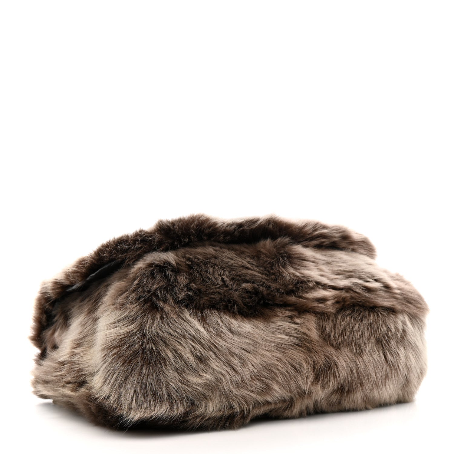 Saint Laurent Fur Shearling Giant Jamie Dark Brown 4 of 11