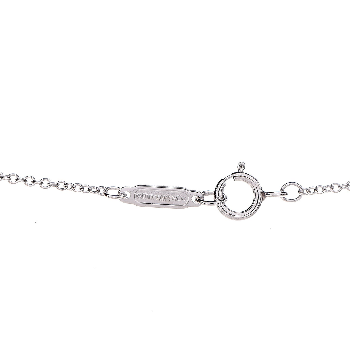Platinum Diamond Schlumberger Lynn Pendant Necklace
