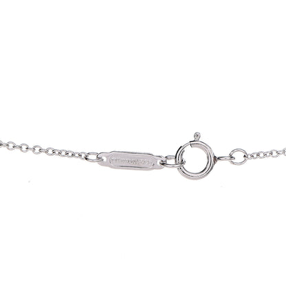 Tiffany Platinum Diamond Schlumberger Lynn Pendant Necklace 7 of 8