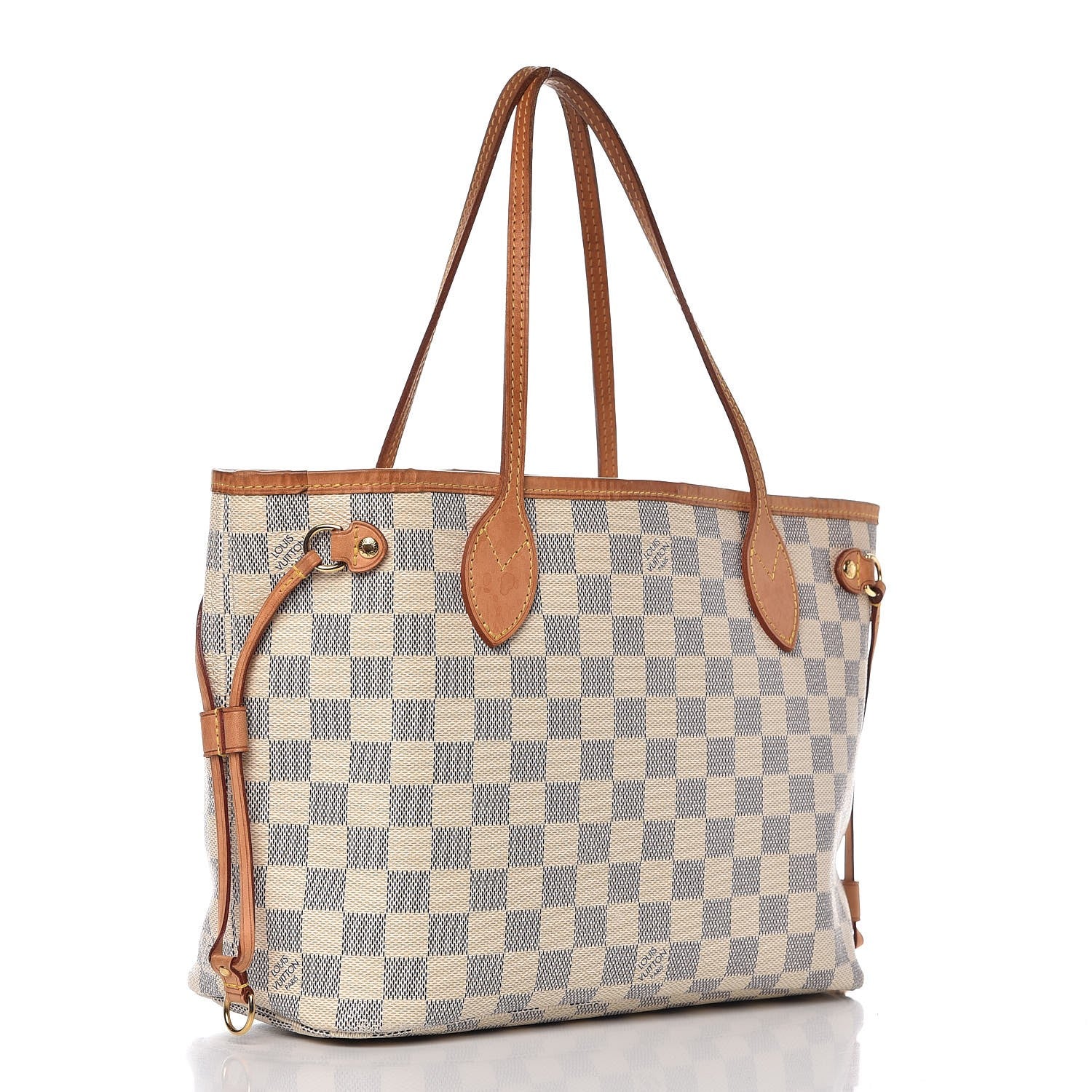 Louis Vuitton Damier Azur Neverfull PM 3 of 16