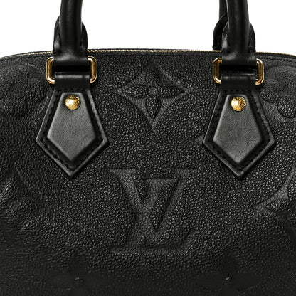 Louis Vuitton Empreinte Monogram Giant Speedy Bandouliere 20 Black 8 of 10