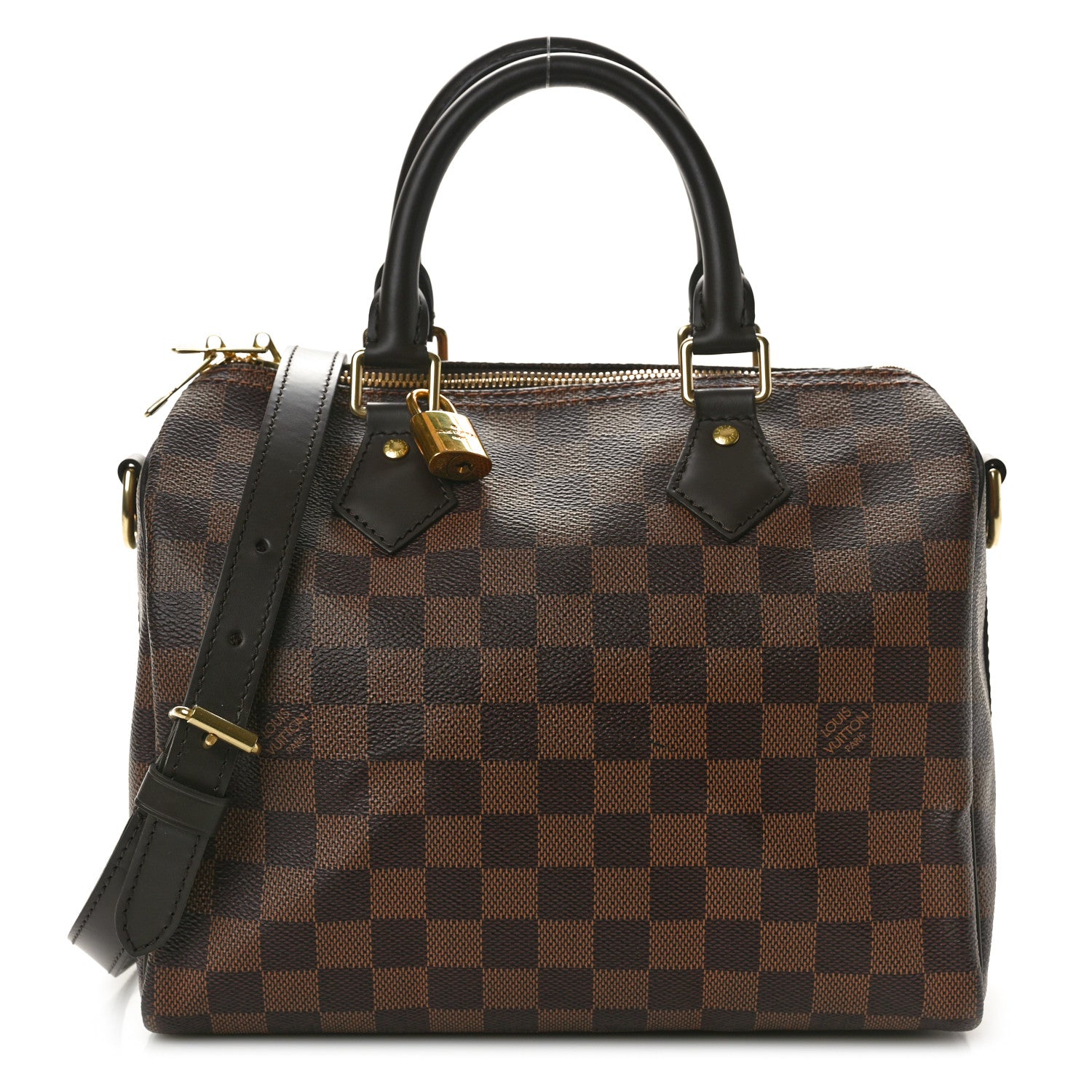 Louis Vuitton Damier Ebene Speedy Bandouliere 25 1 of 9
