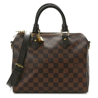 Louis Vuitton Damier Ebene Speedy Bandouliere 25 1 of 9
