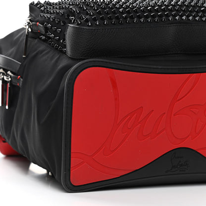 Christian Louboutin Nylon Backloubi Spiked Backpack Black 9 of 10