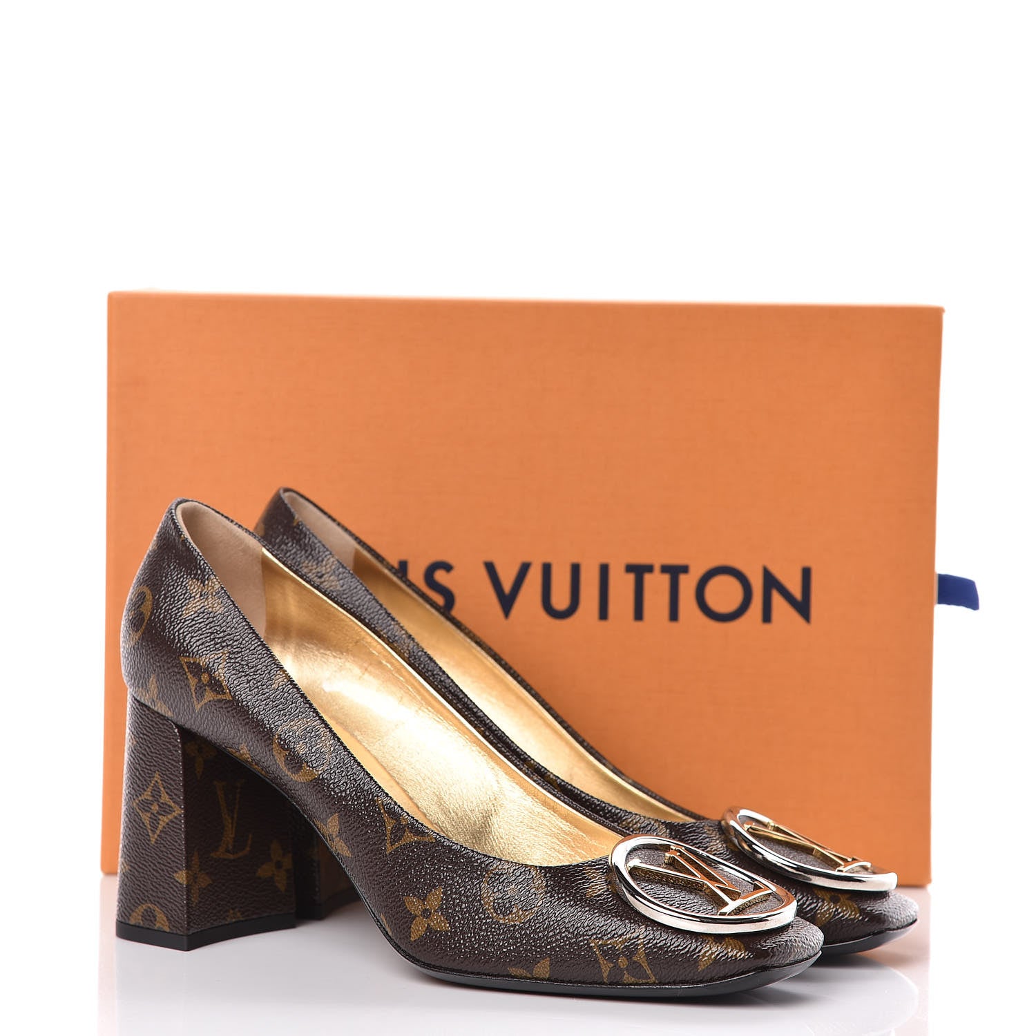 Louis Vuitton Monogram Madeleine Pumps 38.5 11 of 11