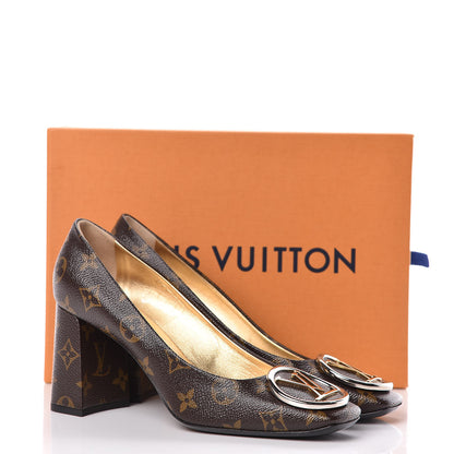 Louis Vuitton Monogram Madeleine Pumps 38.5 11 of 11