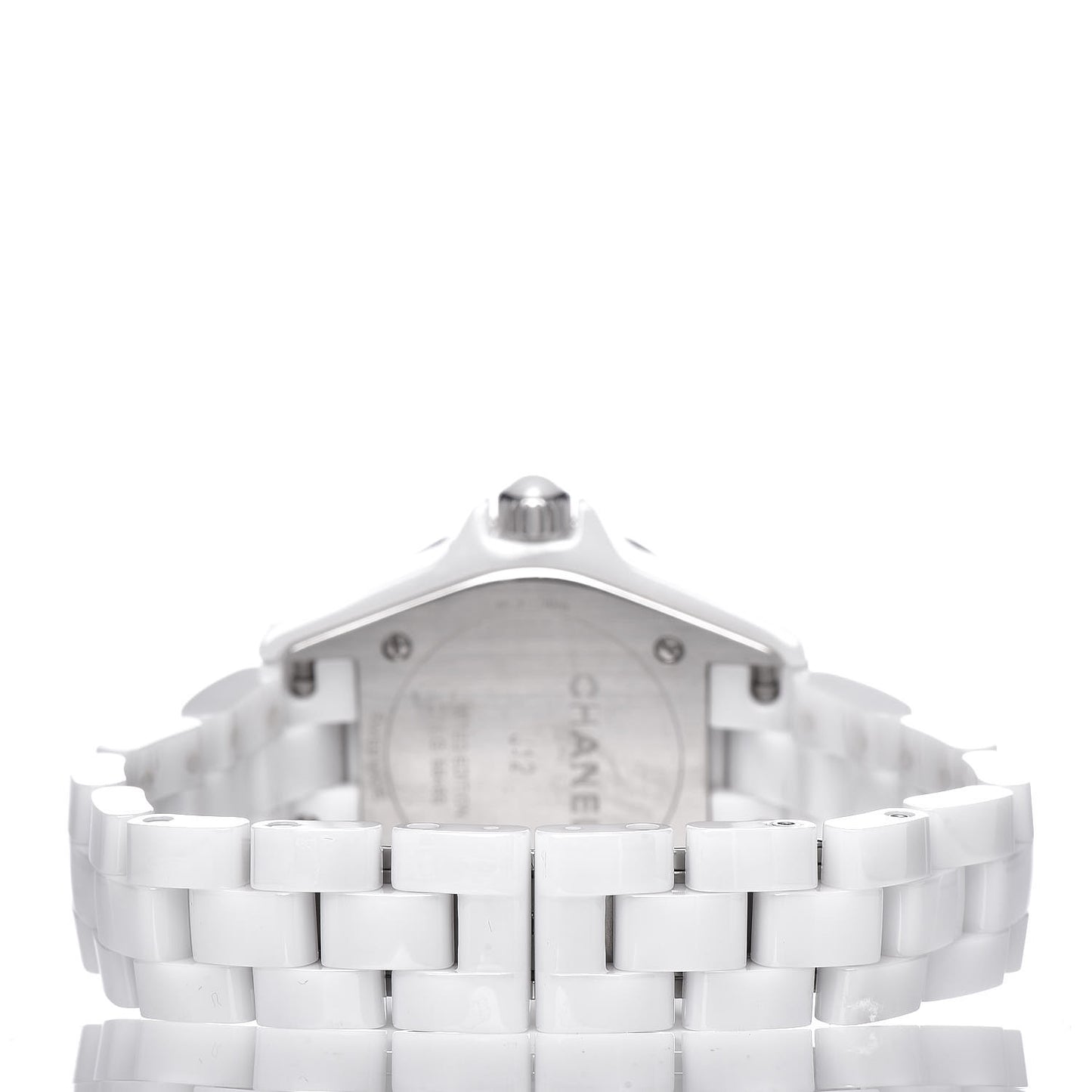 Stainless Steel Ceramic Diamond 29mm J12 Quartz Watch Pink
