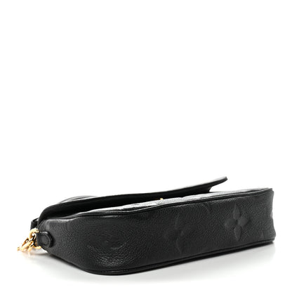 Louis Vuitton Empreinte Monogram Giant Ivy Wallet On Chain Black 4 of 11