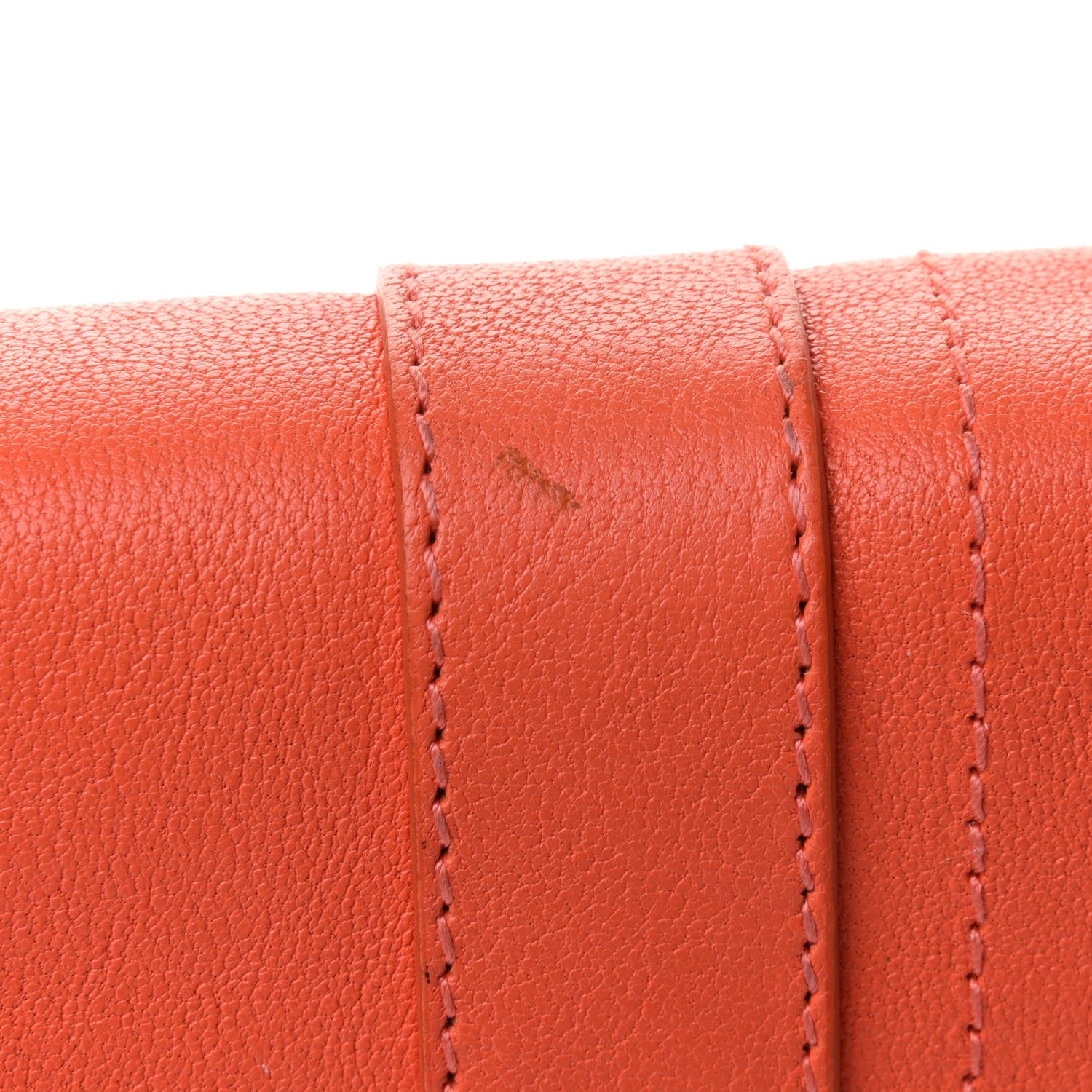 Proenza Schouler Lambskin PS1 Large Chain Wallet Deep Coral 10 of 10