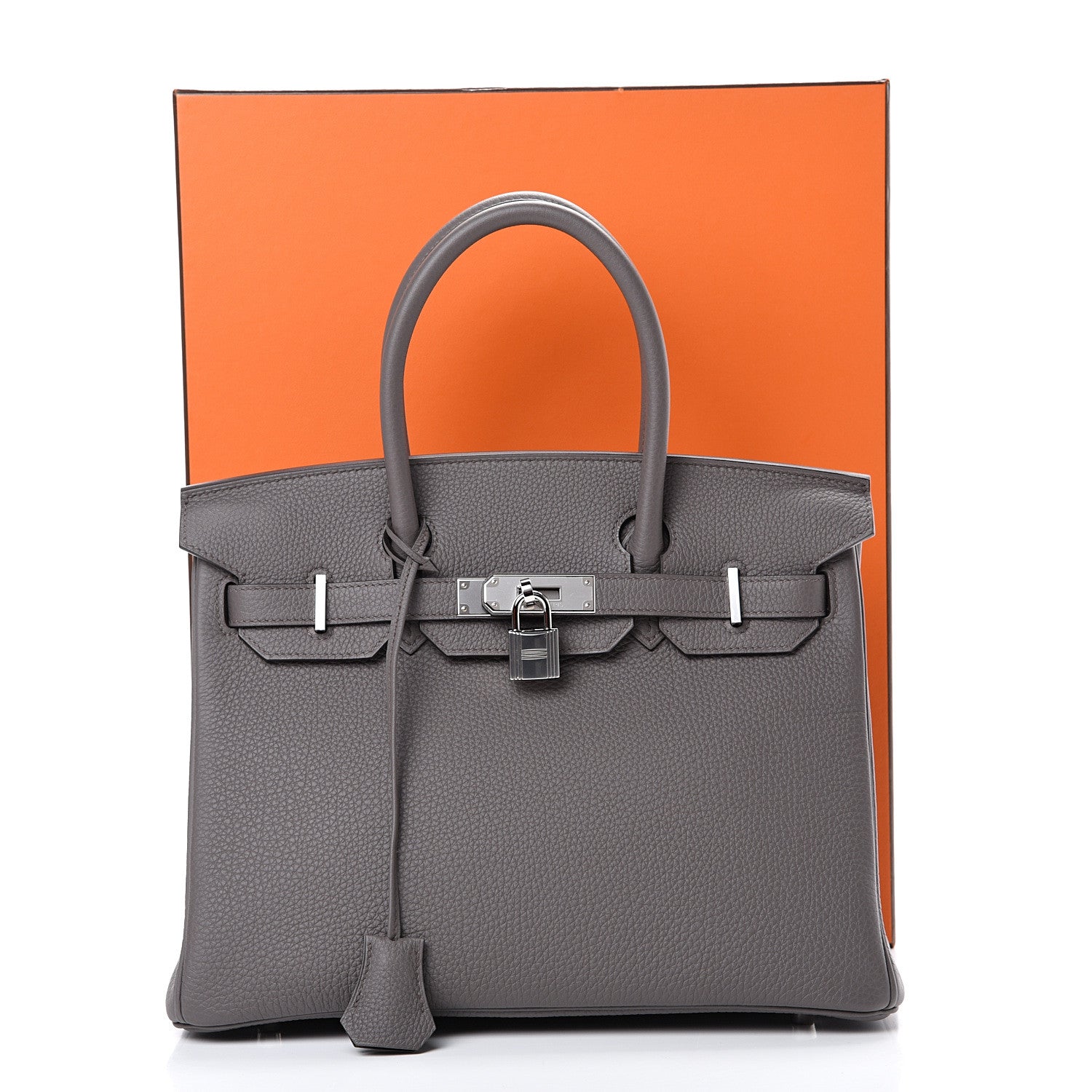 Hermes Togo Birkin 30 Etain 12 of 12