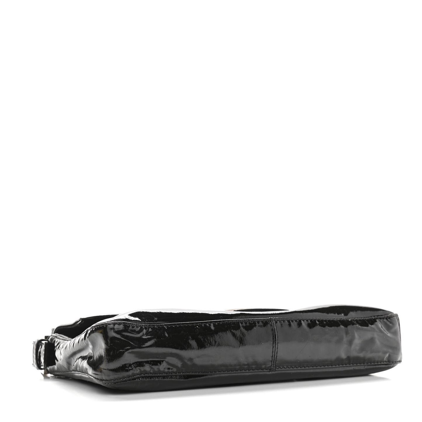 Patent Baguette Black
