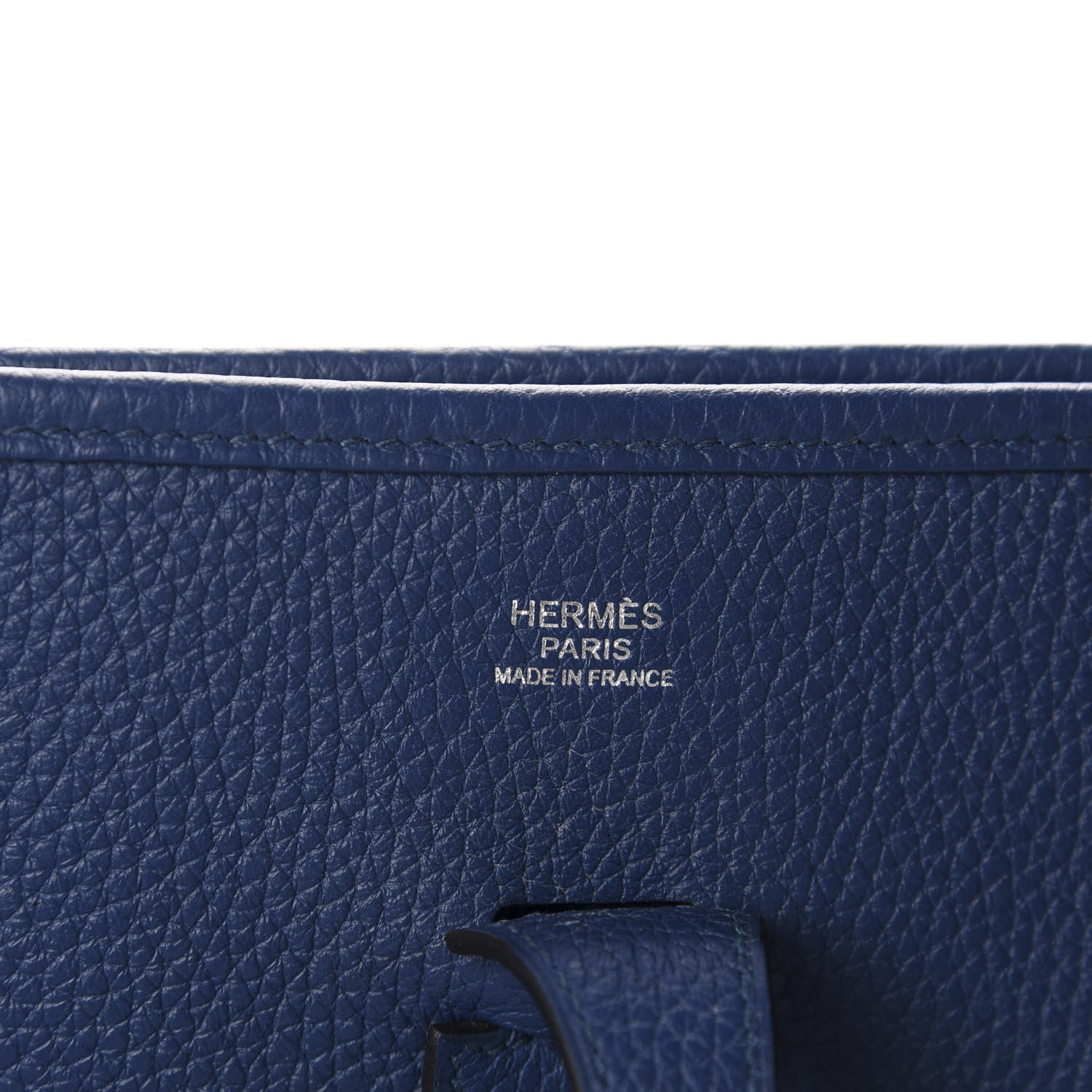 Hermes Epsom Evelyne III PM Deep Blue 8 of 13