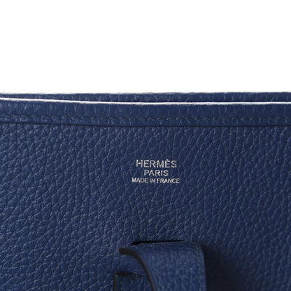 Hermes Epsom Evelyne III PM Deep Blue 8 of 13