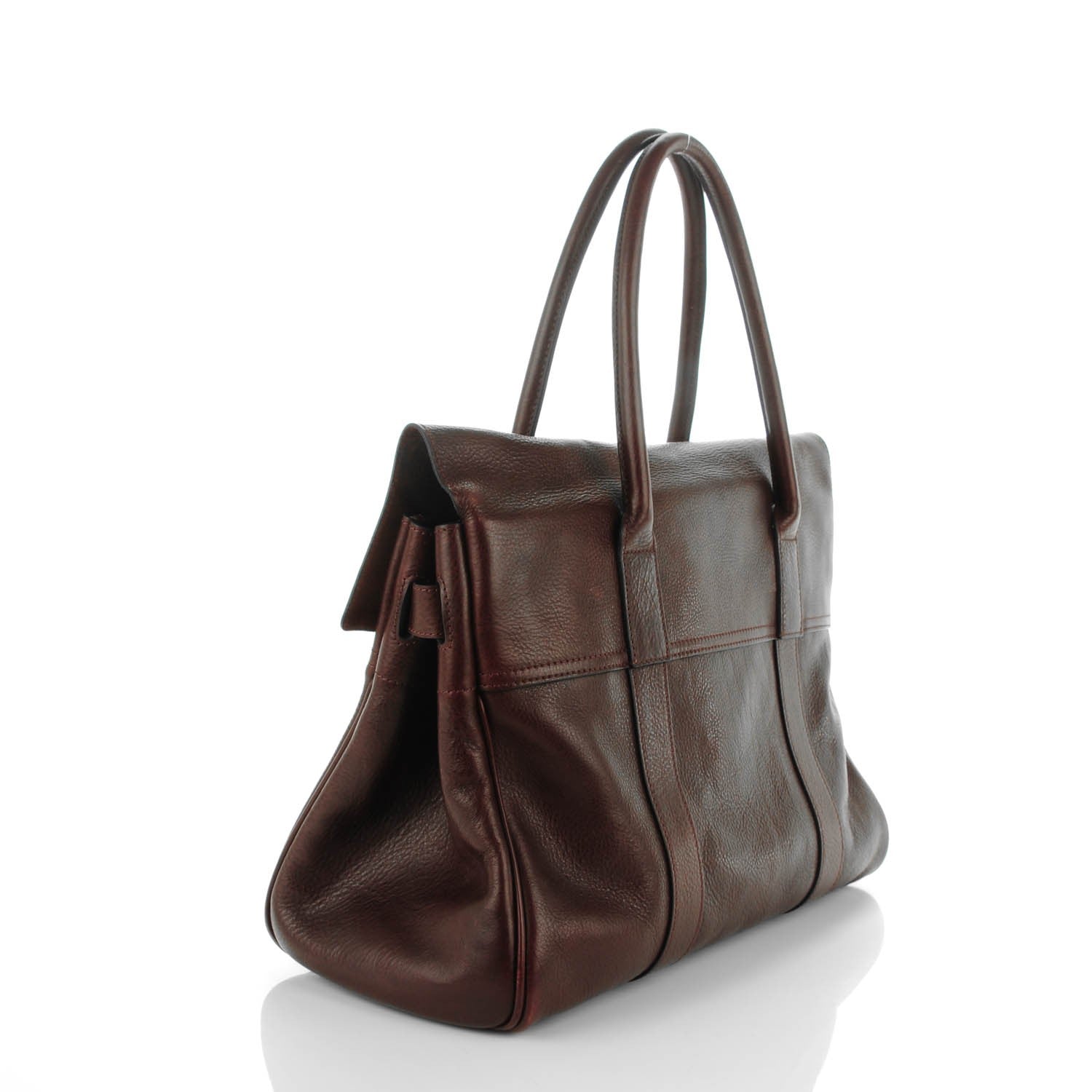 Mulberry Natural Leather Bayswater Oxblood 3 of 8