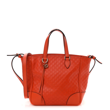 Gucci Microguccissima Small Bree Tote Sun Orange 1 of 10
