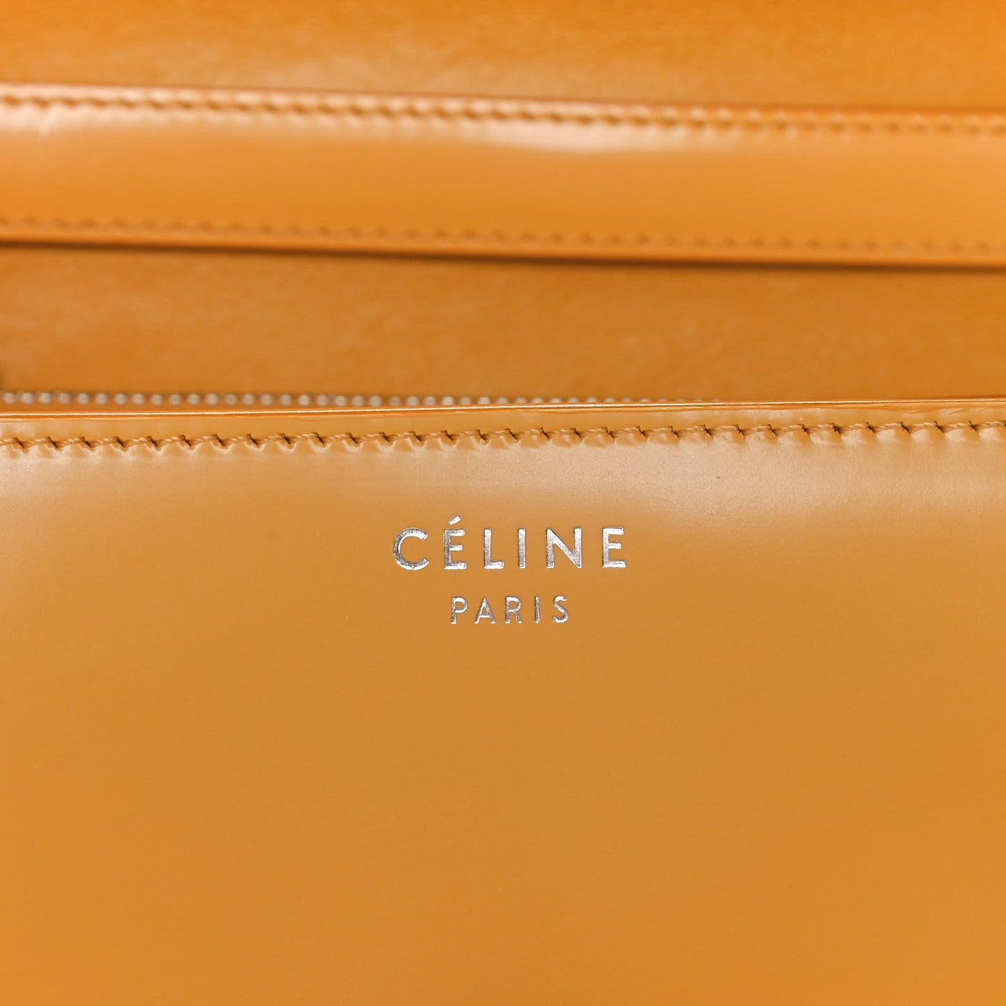 Spazzolato Calfskin Medium Classic Box Flap Bag Daffodil
