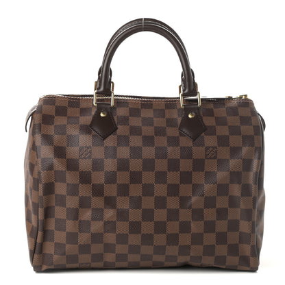 Louis Vuitton Damier Ebene Speedy 30 1 of 9