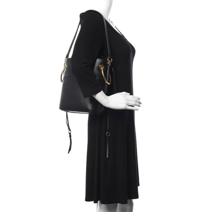 Chloe Smooth Calfskin Small Roy Bucket Bag Black 3 of 10