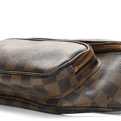 Louis Vuitton Damier Ebene Melville Bum Bag 9 of 13