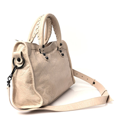 Balenciaga Agneau Arena Classic Hardware Small Le City Almond 3 of 10