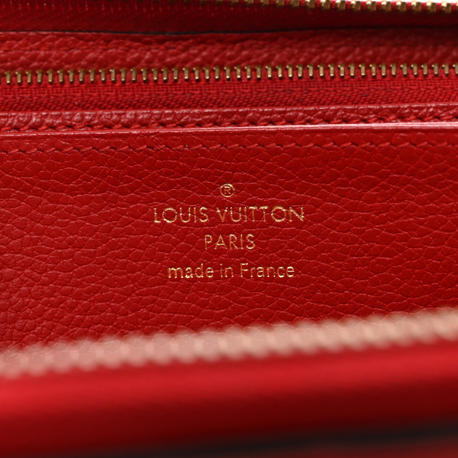 Louis Vuitton Empreinte Zippy Wallet Cherry 6 of 7