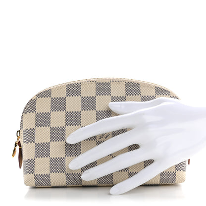 Louis Vuitton Damier Azur Cosmetic Pouch 2 of 11