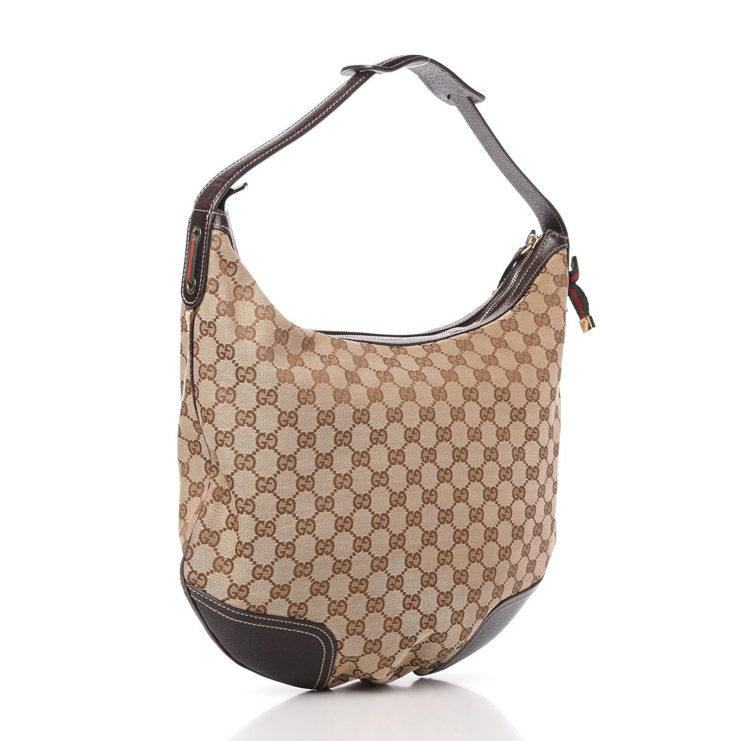 Monogram Large Princy Hobo Dark Brown