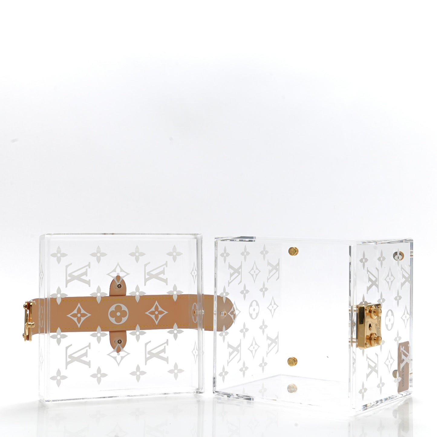 Transparent Plexiglass Cube Scott Box