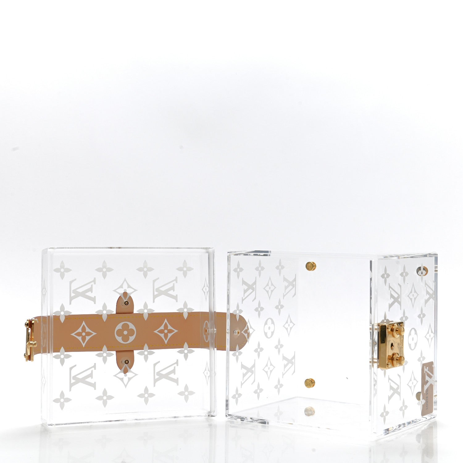 Louis Vuitton Transparent Plexiglass Cube Scott Box 5 of 8