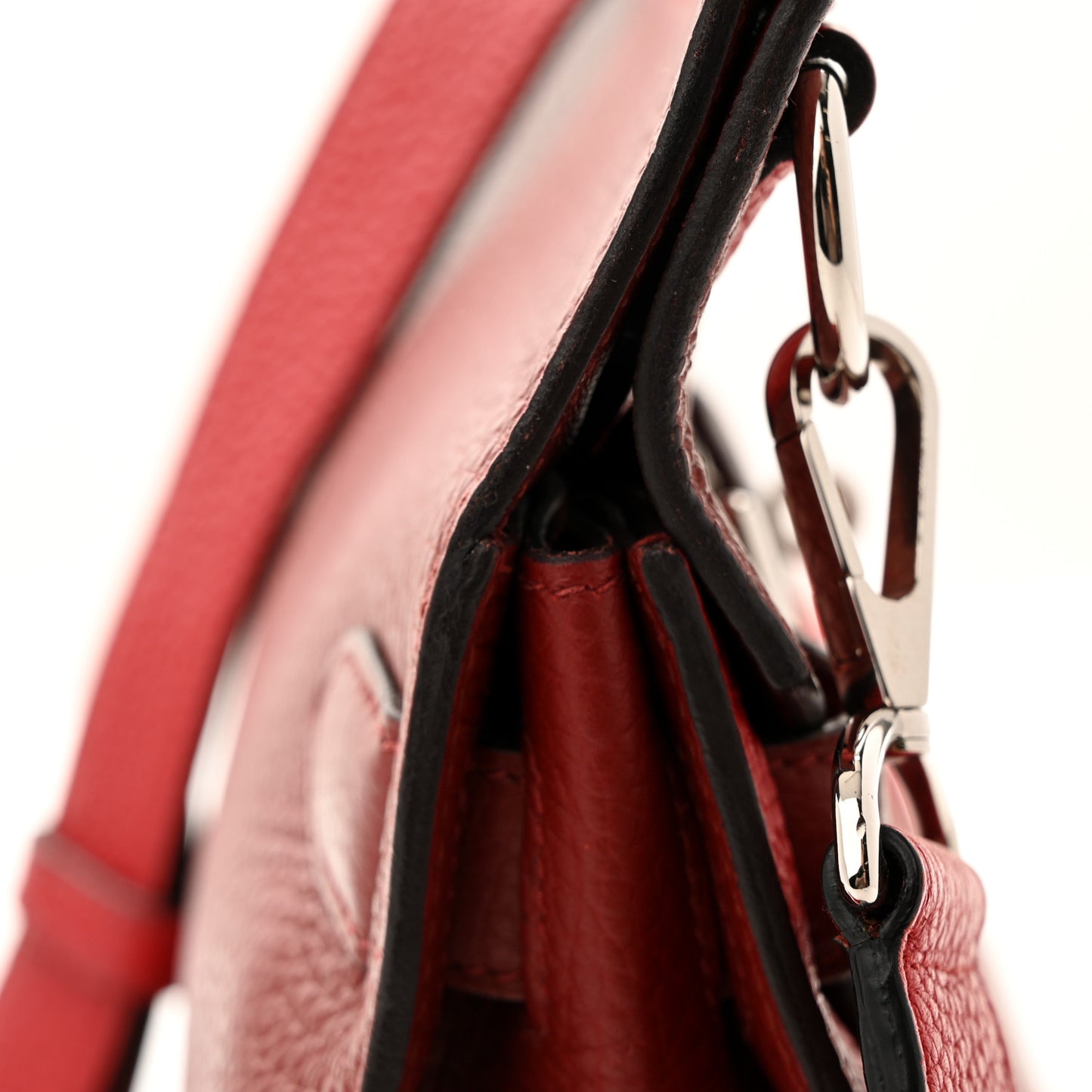 Taurillon Clemence Bi-Color Jypsiere 31 Rouge H Rouge Casaque