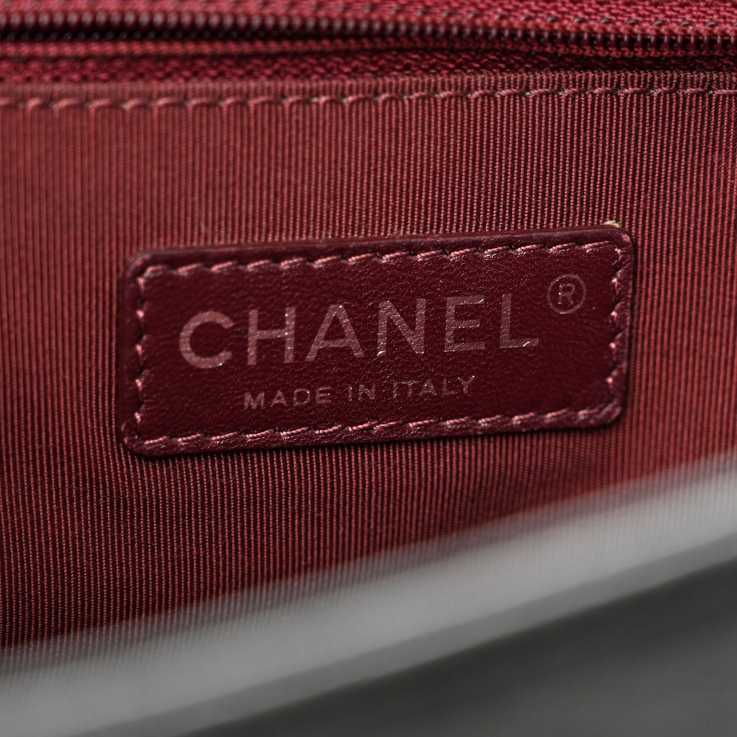 Crumpled Lambskin New Medium Studded Boy Flap Black