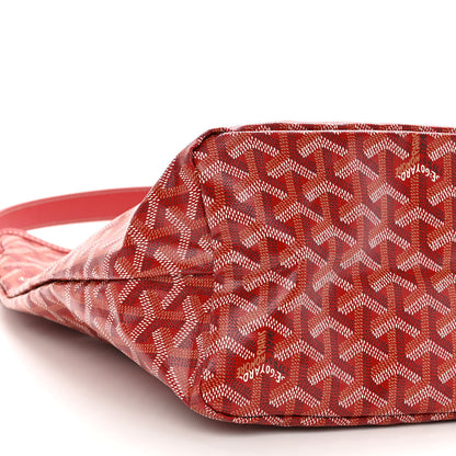 Goyard Goyardine Boheme Hobo Red 9 of 10